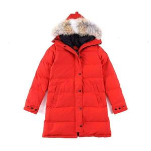 Дизайнерская куртка Canadian Goose средней длины, женская куртка на пуху, пуховые парки, зимние толстые теплые пальто, женская ветрозащитная уличная одежда741 Chenghao01