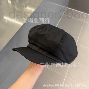 Newsboy chapéus designer letra correta triângulo invertido chapéu boina para homens e mulheres verão moda casal viseira de sol aui1