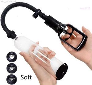 Massager Manual Penis Pump Male Enlarger Sex Toys for Man Vacuum Masturbation Penile Extender Trainer Adults Y6Z9