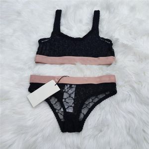 Sexy conjuntos de sutiã de renda bordado letras conjunto de roupa interior designer conjuntos de sutiã feminino conjunto de lingerie de alta qualidade roupa interior aniversário gift2982