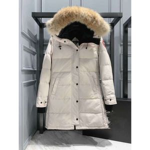 Designer Canadian Goose Versione di media lunghezza Piumino Piumino da donna Piumino Parka Inverno Cappotti caldi e spessi Donna Antivento Streetwear chenghao01