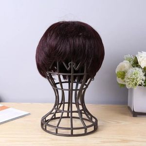 Wig Stand Lantern Shape Plastic Wig Stand Hat Cap Holder Foldbar Multi-Purpose Wig Head Stand Storage Rack Wig Accessories 231006
