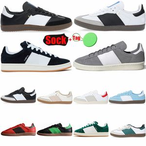 Scarpe da esterno designer per uomini donne OG Cloud White Core Gum Black Gum Gum Green Leatine Green Flat Casual Sports Sneakers Trainer