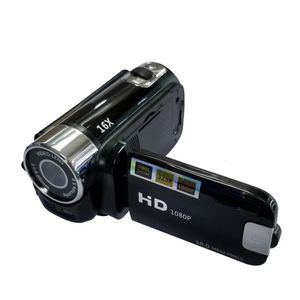 Camcorder 1080P LED-Licht High Definition Videoaufzeichnung Tragbarer Camcorder Professionelle Digitalkamera Schwarz 231006