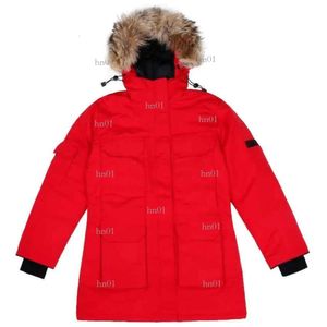 Winter Down Jackets Hoodie Real Wolf Fur Holder Women's Jacket Zipper Windproof and Waterproof Coat Warm Coats Women Outdoor Parka154