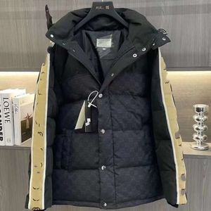 Men's 23ss Designer Fashion Jacket Shiny Winter Windproof Warm Hooded Down Couple Sweatshirt Trend Simple Clothing