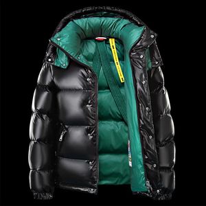 Men's Down Parkas Jacket Man Down Coats Winter s For Men Waterproof Hooded Anorak Casual Short Luxury Puffer 231005