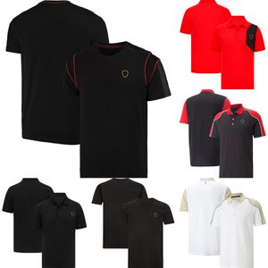 F1 2023 equipe camiseta fórmula 1 camisa polo masculina verão casual corrida esportes camiseta moda ao ar livre camiseta feminina