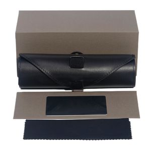 Brand glasses case customized variety of sunglasses case suppliers Sunglasses accessories wholesale protective packaging classic brown red black Original box