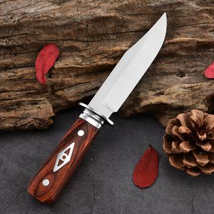 Mongolisk handkniv hemkniv utomhus camping bärbar kniv köttkniv vildmark camping kniv