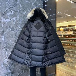 Winter Down Jackets Hoodie Real Wolf 모피 홀더 여성 재킷 지퍼 윈드 방향 방향 및 방수 코트 따뜻한 코트 여성 야외 Parka730