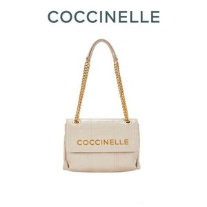 Coccinelle/Kirchner 2023 New Spring/Summer Luxury Satcheld Handheld Oil Wax Leather Crossbody Bag for Women