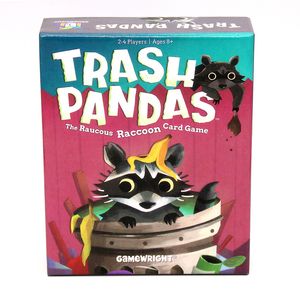 Distribuidor de jogos de tabuleiro barato de alta qualidade por atacado Gamewright Trash Pandas The Raucous Raccoon Card Game Family Party Gathering Game para crianças Adolescentes Adultos