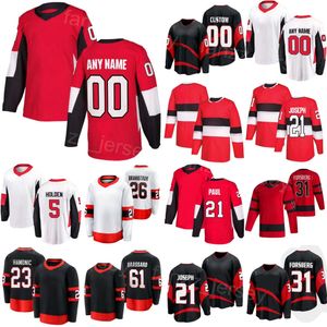 Uomo Donna Bambino Hockey 26 Maglie Erik Brannstrom 21 Mathieu Joseph 5 Nick Holden 12 Mark Kastelic 61 Derick Brassard 23 Travis Hamonic 31 Anton Forsberg Reverse Retro