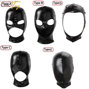 Party Masks Full Face Mask 1/2/3 Hole Balaclava Cap Head Hood Unisex Halloween Cosplay Hat Men Game Army Tacticals Q231009
