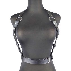 nxy giocattoli del sesso uomo BDSM Bondage Donna Reggicalze Imbracatura in pelle Corpo Sexy Reggicalze gotico Lingerie Accessori sessuali Giocattolo