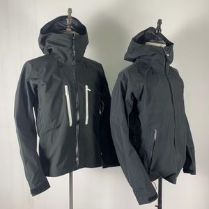 Herrenjacke ARC Dreilagige Outdoor-Reißverschlussjacken Wasserdichte warme Jacken Für Sport Herren Damen SV/LT GORE-TEXPRO Männlich Lässig Leichtes Wandern