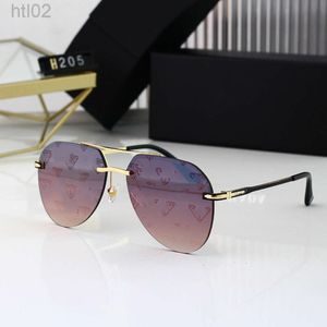 Designer Vercaces Sunglasses Versage 2023 Toad Mirror Outdoor Sunshade Female Metal Male