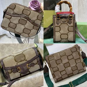 Adam tasarımcı crossbody çanta jumbo mektup tuval messenger çanta tasarımcıları crossbody kamera omuz çantaları bambu eklem g mini tote el çantası