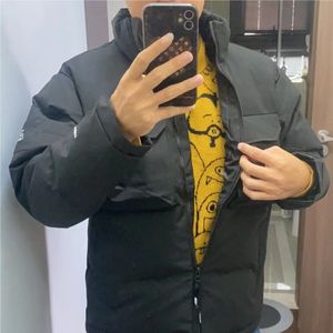 Мужские дизайнерские куртки-пуховики The Northface Coat Пуховик с вышивкой Letterman Pocket Комбинезон на молнии Зимняя хлопковая теплая спортивная толстая ветровка