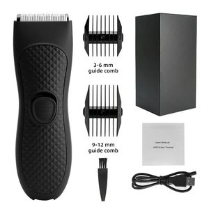 Depilador máquina de cortar cabelo aparador para homens barbeador máquina de corte de cabelo barbeiro recarregável corte aparador barbeiro elétrico virilha aparador de cabelo 231006