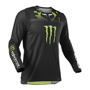 2023 camisetas masculinas raposa fora da estrada mountain bike topo verão manga comprida umidade wicking bicicleta terno de ciclismo