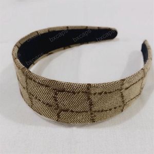 Tasarımcı Baş Bandı Kadın Kız Saç Bantları Retro Headwraps Hediyeler Geniş İnce Yedi Renkli Klasik Joker G Headwear D2112083Z268S