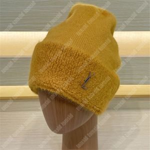8 couleurs unisexe concepteur bonnets laine chapeau d'hiver hommes bonnet pour femmes doux cachemire Bonnet Y boucle décontracté ajusté chapeaux