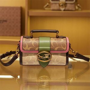 Hong Kong COVCHIE women's leather cylinder portable 2023 new number 849