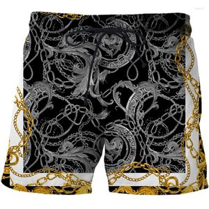 Men's Shorts Casual Beachwear Luxury High End Fashion Cool Men Clothing Street Outerwear Swimming With Rope Summer