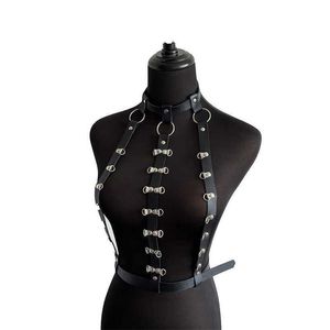 giocattoli sessuali per coppie BDSM Bondage Nuove donne sexy Reggiseno Harness Regolabile In pelle PU Biancheria intima Lingerie erotica Reggicalze gotico Club Rock Abbigliamento Bdsm