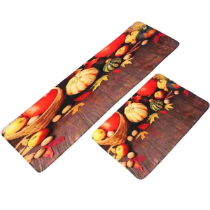 Carpets Kitchen Ground Mat Decorative Floor Pad Water Absorbing Fall Rug Bathroom Thanksgiving Carpet