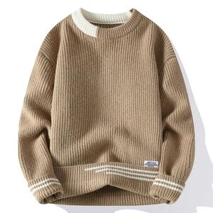 Suéteres masculinos suéteres vintage pulôver harajuku unissex malha streetwear jumpers 231007