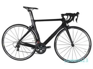 Hız aero tasarımı karbon fiber yol bisikleti tam bisiklet ve ön
