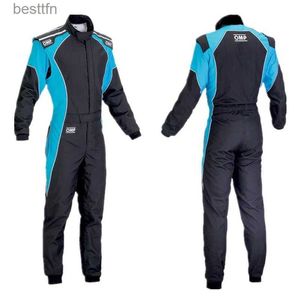 Andere Bekleidung Zweilagiger, gesteppter Satin, Motorrad-Rennsport, Club-Combos, Overall, Kartfahren, Fahrtraining, Kleidung, Overall, Auto, Moto, Jacke, Hosen, L231007