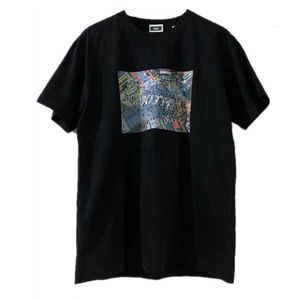 Modemän bär kith tokyo shibuya street trafikljus zebra cross mans och kvinnors korta ärm t-shirt i