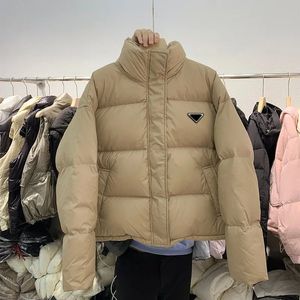 Puffy damskie długie rękawy kobiety w dół płaszcz zimowe marszarki projektantki Lady Slim Jacket Windbreaker Short Parka