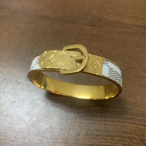 Ladies Fashion Jewelry Bangle Designer Style Bracelet Charming Exquisite New Campus Couples Romantic Gold-plated Design Brand