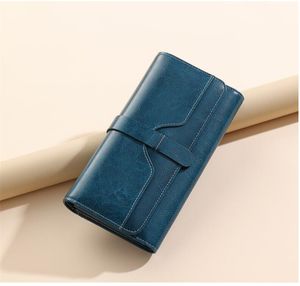 Fashion zipper designers short wallets mens for Women leather Business credit card holder men long wallet womens with box