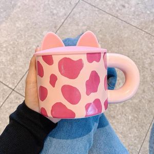 Canecas estilo de moda caneca copo de cerâmica casa café da manhã bebendo escritório boutique cozinha suprimentos simples