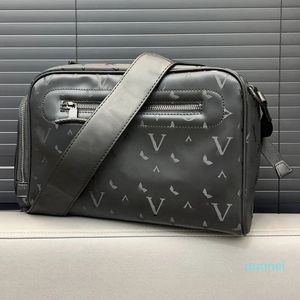 Designer clássico pop up laser crossbody saco dos homens de couro genuíno mensageiro bolsa ombro flor velha gent bolsa alça ombro ajustável