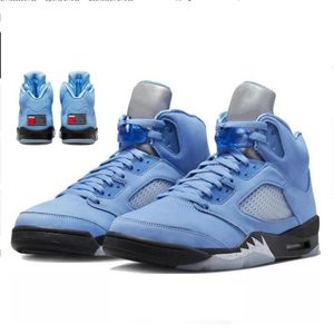 2023 НОВЫЕ баскетбольные кроссовки для мужчин и женщин 5S Concord Off Noir UNC University Blue Raging Bull Bluebird Aqua Fire Red Green Bean Пасхальный парус Спортивная обувь