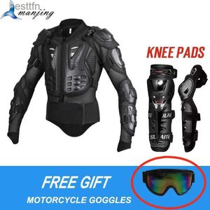 Others Apparel Motorcycle Jacket Men Full Body Armor Breathable Clothes Jackets Motocross Racing Riding Turtle Protection Armor Roller SkatingL231007
