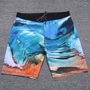 Pantaloncini da uomo Spandex Bermuda Costume da bagno da uomo Pantaloni da surf ad asciugatura rapida Board Shorts da spiaggia impermeabili E877