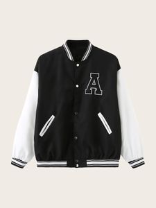 Damenjacken Frauen Bomberjacken Herbst Winter Mode Baseball Uniform Übergroße Mäntel Student Paar Harajuku Lose Streetwear Jacke 231007