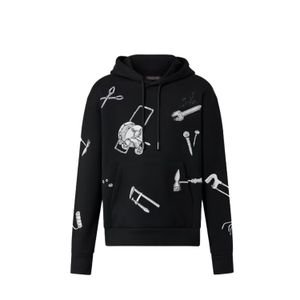 Duyou Multi-Tools Embrodered Hoodie Sweatshirt Designer Men Sweatshirt Women Hoodies Combed Cotton Print Sueter Hombre Pullover DY6117