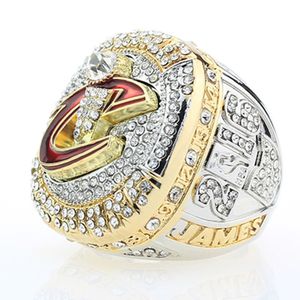 Fashion Cluster Rings 2016 Basketball James Jack Championship Grand Champion Ring with Souvenir Men Fan Gift Jewelry Delive No Box