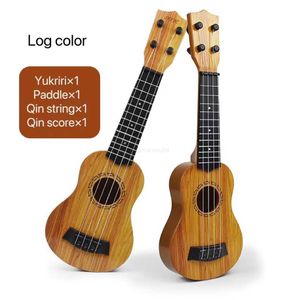 Learning Toys 35cm Children Guitar Toy Can Be Used To Play Elementary Instruments With Paddles Simulating Yukrili Music ToysL20310 7