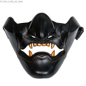 Maski imprezowe Ghost of the Horse Mask Half Face Mask Rola Gra Helmet Halloween Mask Mask