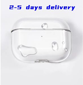 For Airpods pro 2 Earphones Accessories Apple airpods 3 Gen Protective Cover Wireless Bluetooth Earphones White Headphone Protecter